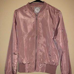 Pink Bomber Jacket